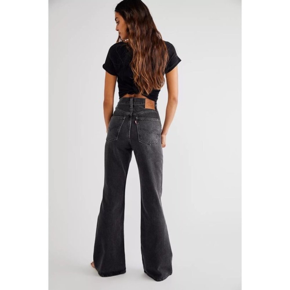 Levis Premium 70'S HIGH RISE FLARE Jean - Picture 7 of 13